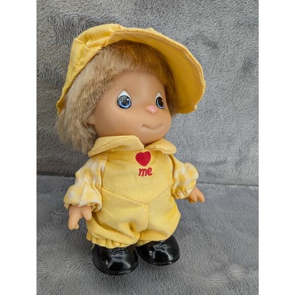 2 Precious Moments dolls Boy & Girl 1990 5" tall vintage 90's - Picture 3 of 9